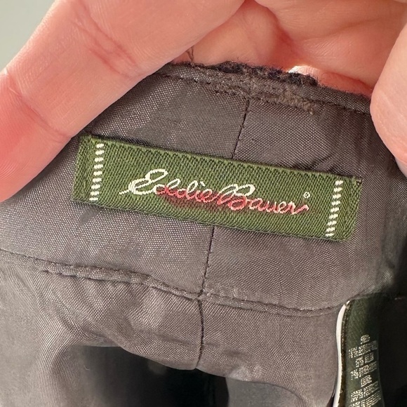 Eddie Bauer skirt size 8 multicolored 78% wool plaid Academia pencil equestrian - Picture 9 of 14